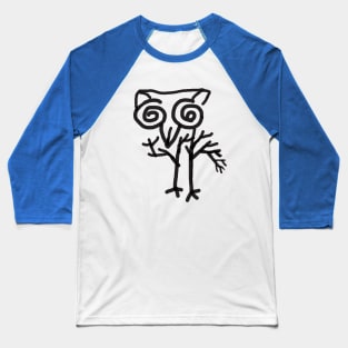 Owl trees Baseball T-Shirt